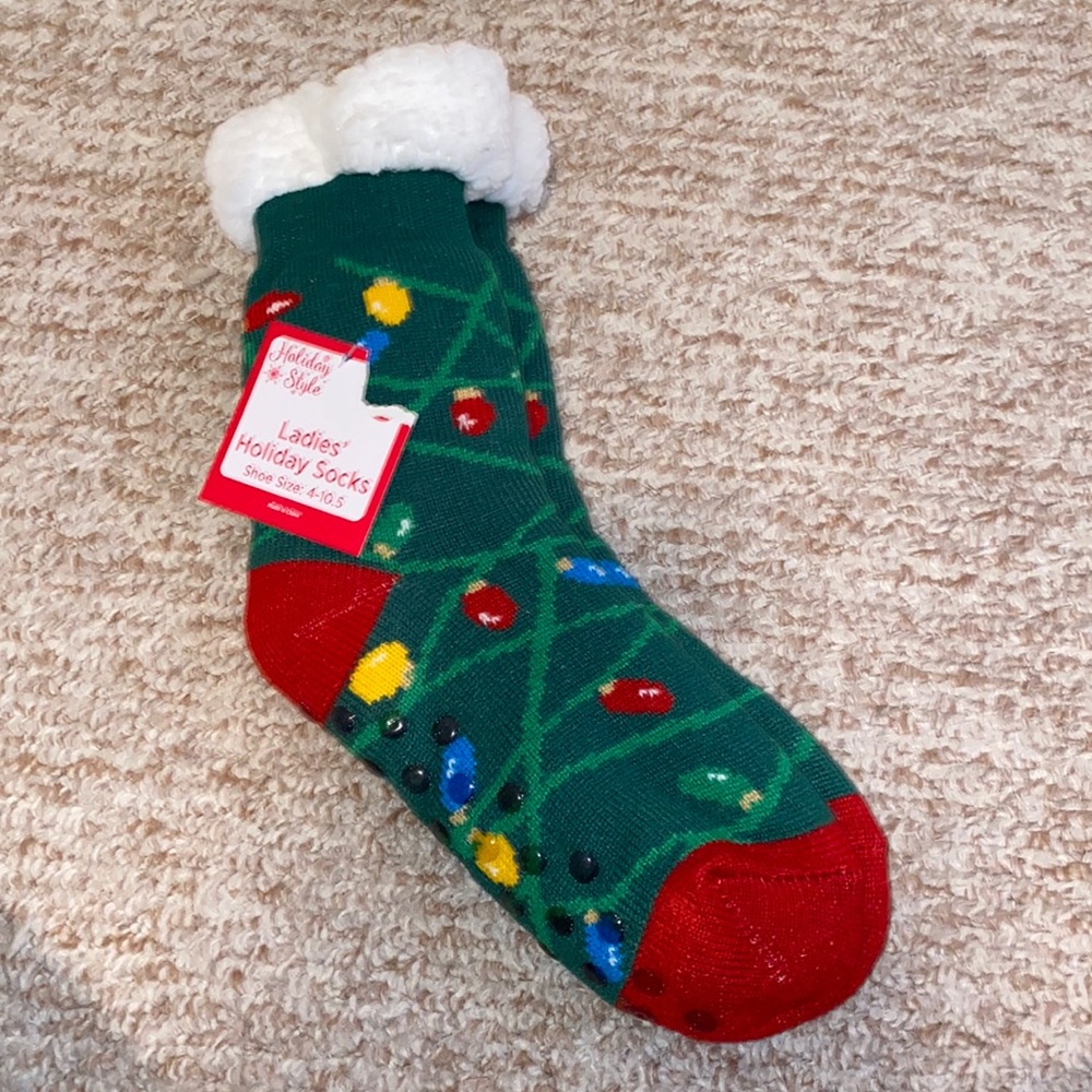 Ladies Holiday Socks, Size 4-10.5